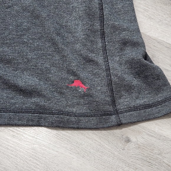 Tommy Bahama Crewneck Mens Large Black Gray Pullover Sweatshirt Sweater - Picture 3 of 7